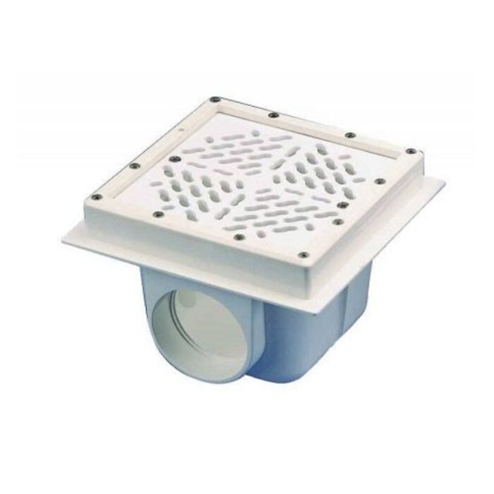Havuz Dip Süzgeci Kare 90 mm - Görsel 1